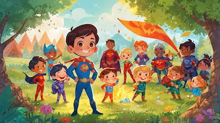 Tymek i magiczny obóz superbohaterów