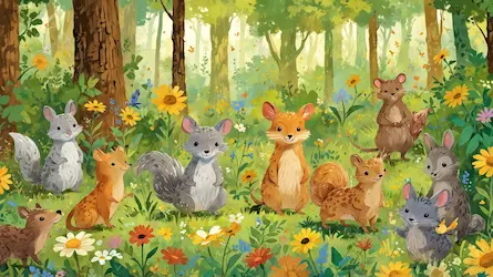 Historia Myszki Mimi i Nieśmiałych Zwierzątek