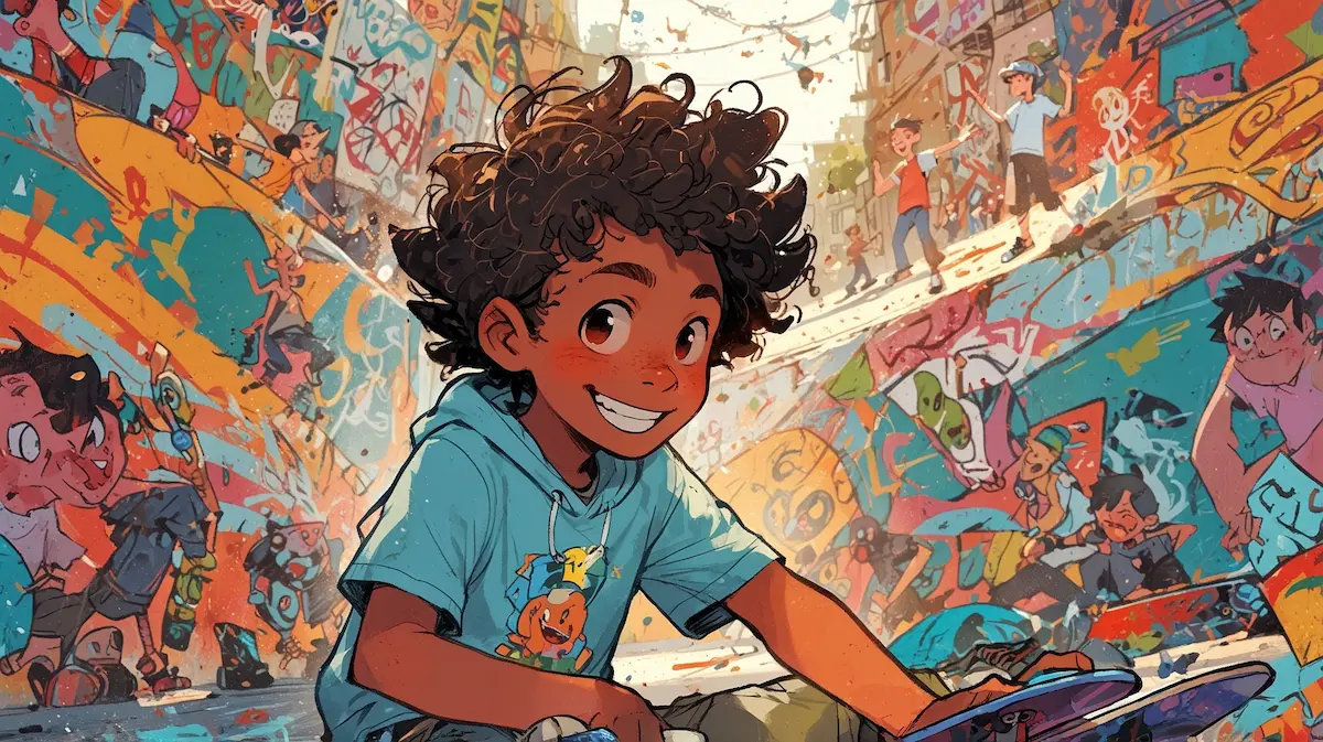 Tajemniczy Mistrz Skateparku  