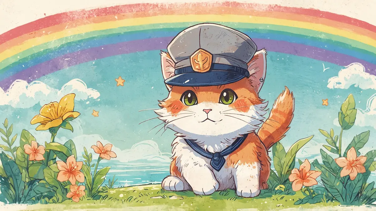 Przygoda kotka Miki na Tęczowej Wyspie 