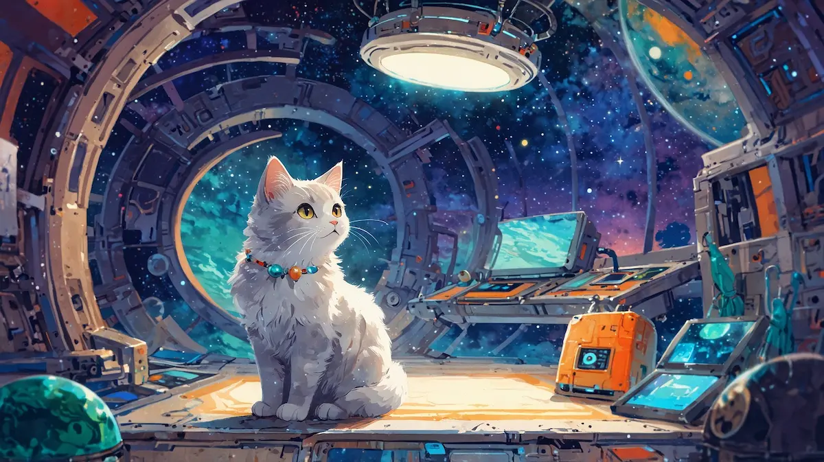 Kotek Max i Kosmiczna Przygoda