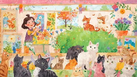 Kotek Lili i Tajemnicza Szkoła 