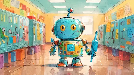 Robot Max i Tajemnica Nowej Szkoły