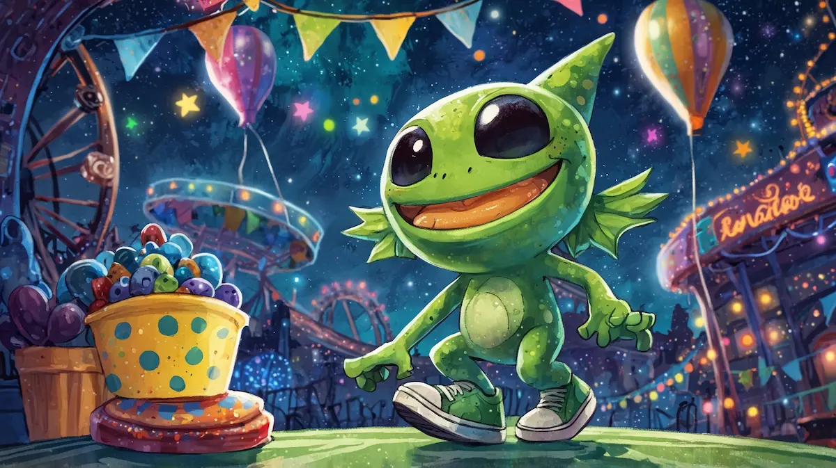 Jaś i Kosmiczny Park Rozrywki