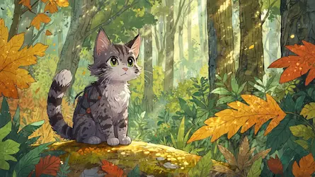 Kot Mundek i Tajemniczy Las