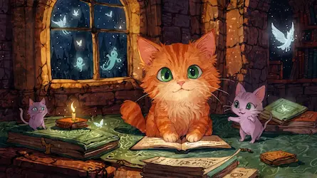 Kot Mundek i Zamek Strachów