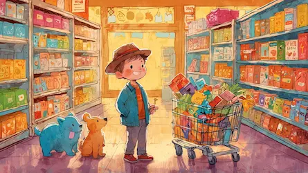 Jaś i Magiczny Sklep