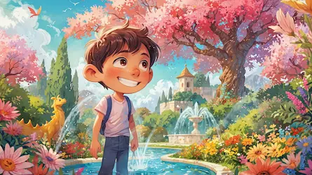 Magiczna historia o ogrodzie pełnym tajemnic