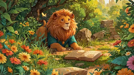 Lew Leo i Tajemnicza Księga 