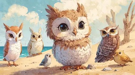 Emi i Śmiech na Plaży