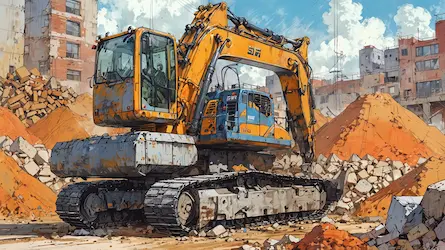 Plac Budowy i Wielka Koparka 