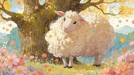 Owieczka Łucja i Magiczna Łąka  