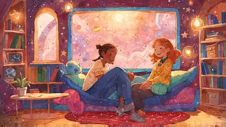 Kosmiczne Siostry: Bajka o Magicznej Szkole