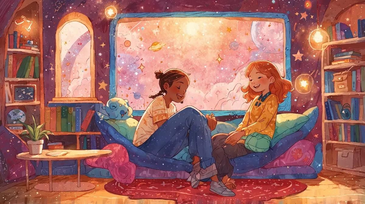 Kosmiczne Siostry: Bajka o Magicznej Szkole