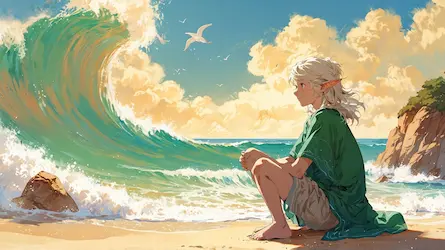 Plażowa Przygoda Elfa Eryka