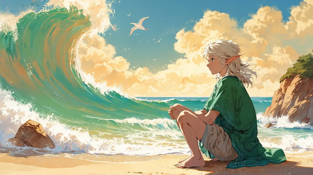 Plażowa Przygoda Elfa Eryka