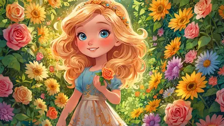 Księżniczka Emilka i Tajemnica Magicznego Ogrodu