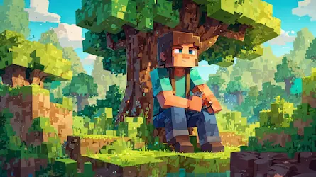 Steve i Kryształ Harmonii