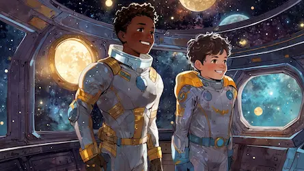 Kosmiczna Przygoda: Batman i Jureczek 