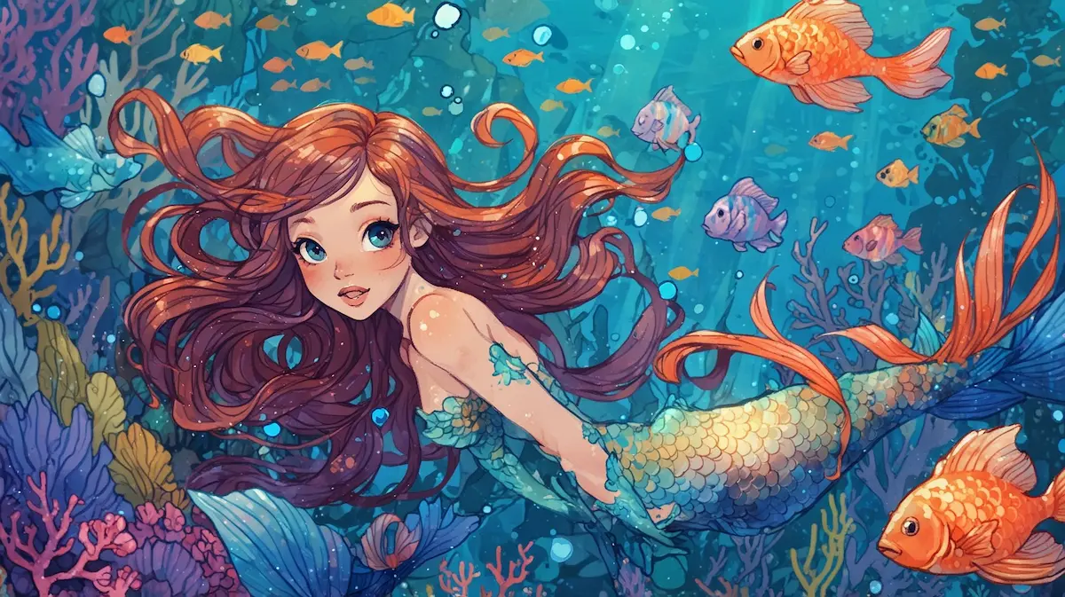 Podwodna Przygoda Syrenki Amelki 