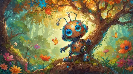 Robot Radek i Magiczny Las 