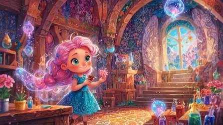 Historia wróżki Hani 