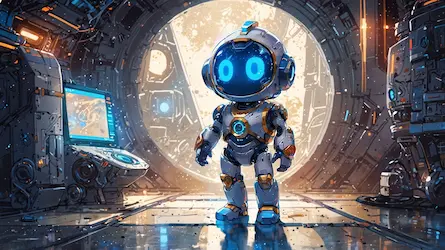 Kosmiczna Przygoda Robota Rysia 