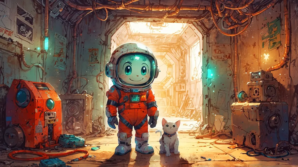 Alex i Tajemnicza Stacja Kosmiczna 