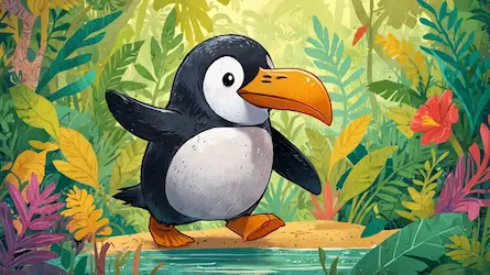 Pingwin Pablo i Wyścig przez Dżunglę 