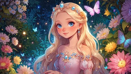 Historia księżniczki Amelki i zaczarowanego kryształu