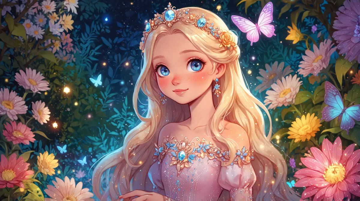 Historia księżniczki Amelki i zaczarowanego kryształu