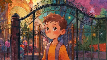 Historia Michała w Tajemniczym Parku Rozrywki