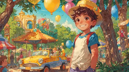 Franio i Magiczny Park Rozrywki