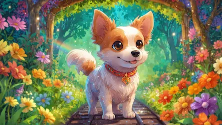 Piesek Max i Magiczny Pociąg