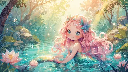 Syrenka w Magicznym Lesie