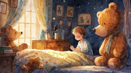 Pociąg do Krainy Snów – terapeutyczna bajka o odwadze i samodzielnym zasypianiu dla dzieci