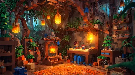 Przygoda Gryzilepka w Pajęczym Lesie LEGO 