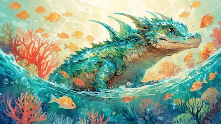 Smok Bąbelek i Wybuchowe Fale  