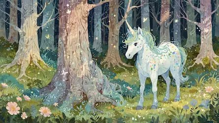 Zaczarowana historia Chmurki Jednorożca 