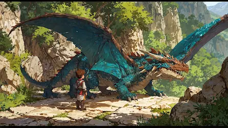 Smok i chłopiec: Opowieść o przyjaźni