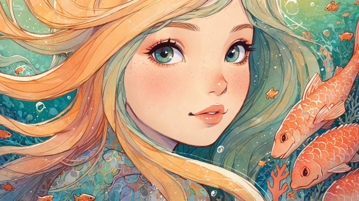 Opowieść o Syrence Lili i Braciszku z Muszelki