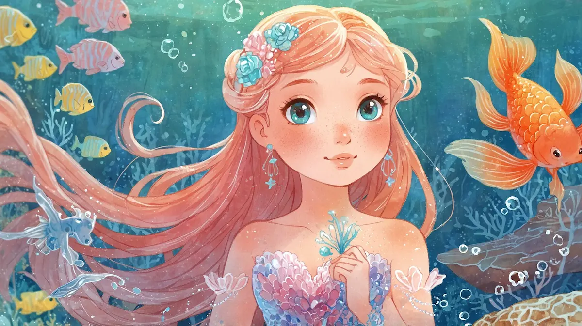 Syrenka Zosia i jej magiczny koral 